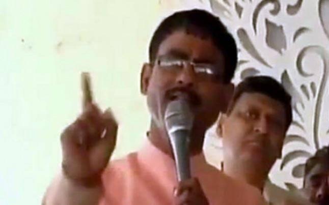 In picture: Vikram Saini, BJP MLA from Khatauli in UP. Vikram Saini