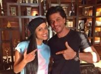 Shah rukh khan, lily singh