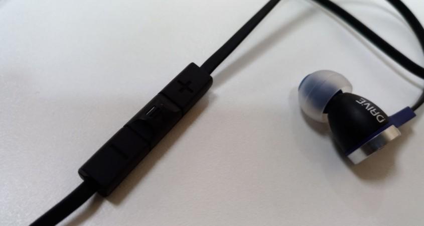 MuveAcoustics Drive Earphone's remote control MuveAcoustics Drive Earphone, MuveAcoustics in-ear, review