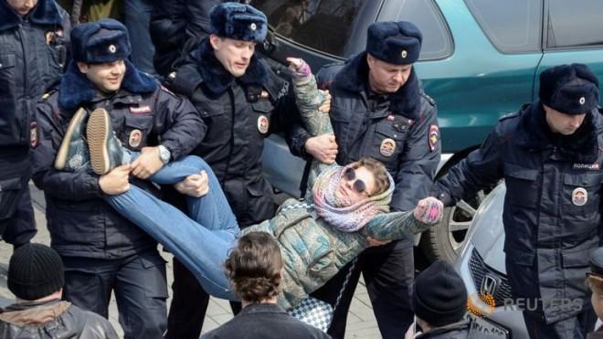 Russia anti-corruption protest