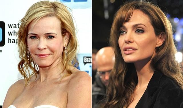 Chelsea Handler v. Angelina Jolie Chelsea Handler v. Angelina Jolie