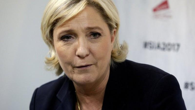 French Presidential candidate Marine Le Pen Marine Le Pen: The European Union will die
