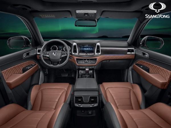 2017 SsangYong Rexton interior New SsangYong Rexton