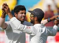 Umesh Yadav, Ajinkya Rahane, India vs Australia, 4th Test