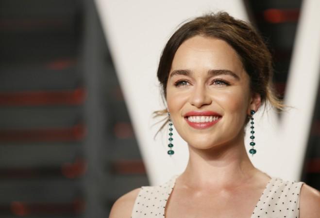 Emilia Clarke had men hanging on to her every word on the Game of ...