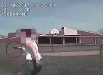 Dashcam footage shows police car intentionally running over and killing suspect