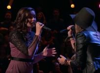 Caroline Sky and Stephanie Rice of Team Gwen on The Voice USA 2017 Season 12