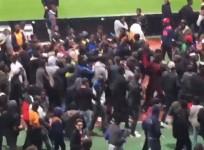 Fans invade pitch halting friendly match between Senegal and Ivory Coast