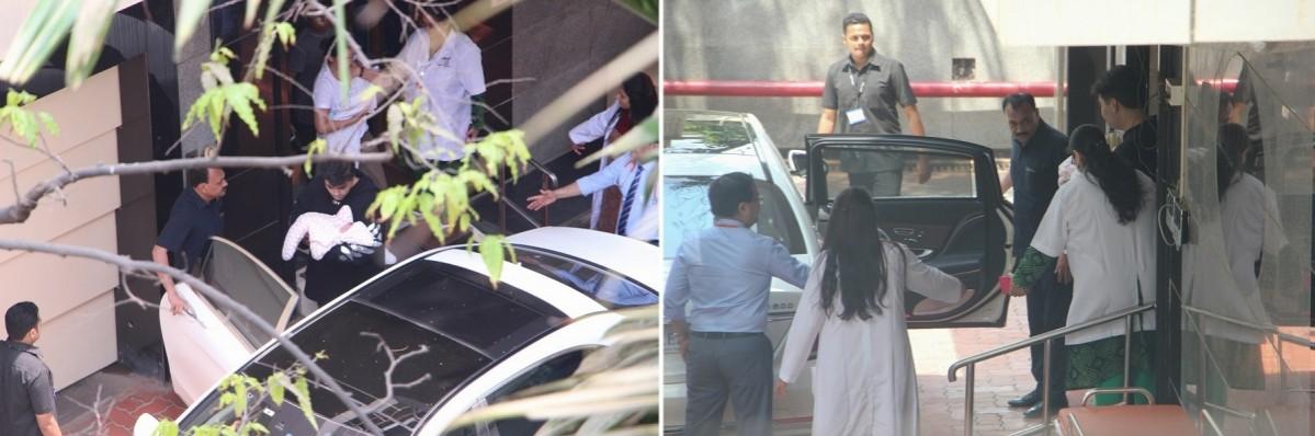 Karan Johar's twins discharged from hospital Karan Johar; Karan Johar twins first look