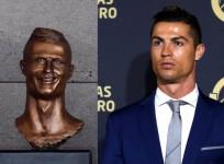Twitter goes into meltdown after hilarious Cristiano Ronaldo statue is unveiled