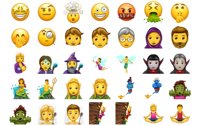 New emojis