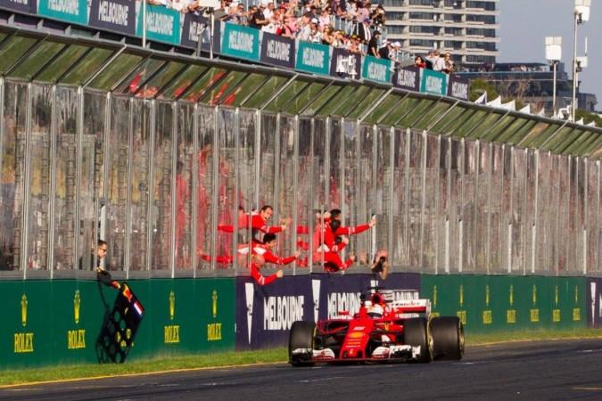 Sebastian Vettel during Australian GP 2017 Formula 1