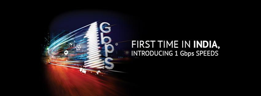 Act Fibernet's 1Gbps Gigabit service is available only in Bengaluru and Hyderabad ACT Fibernet