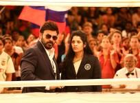 Venkatesh and Ritika Singh in Guru