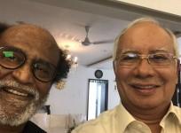 Rajinikanth and Najib Razak