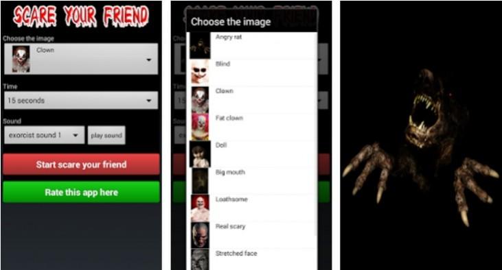 Scare Your Friend app Scare Your Friend app