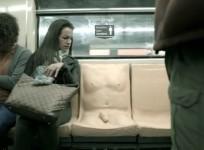 Penis seat on train challenges sexual harassment on public transport