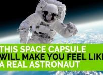 Space capsule to make you feel like a real astronaut