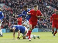 Philippe Coutinho, Liverpool, Everton, EPL, Merseyside derby