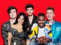 The Voice UK 2017 finalists Michelle John, Mo Adeniran, Into The Ark and Jamie Miller