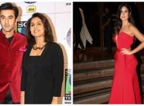 Ranbir Kapoor, Neetu Kapoor and Katrina Kaif