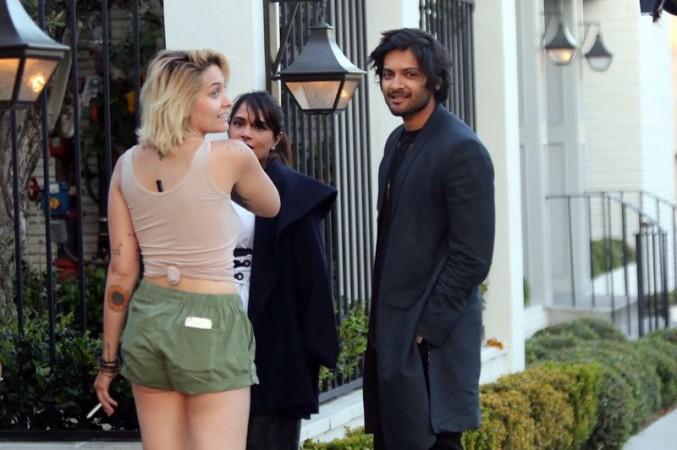 Ali Fazal along with Richa Chadha and Paris Jackson in Los Angeles Ali Fazal and Richa Chadha with Paris Jackson