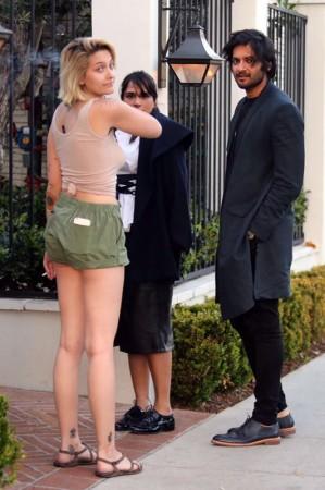 Ali Fazal along with Richa Chadha and Paris Jackson in Los Angeles Ali Fazal and Richa Chadha with Paris Jackson
