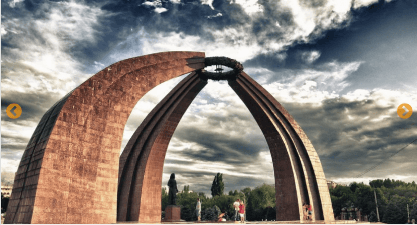 Victory Monument in Bishkek Kyrgyzstan, Kyrgyzstan terrorist, St Petersburg blast, Russia explosion, Terrorism in Russia, Russia terror attack, St Petersburg Metro attack, Kyrgyzstan tourism