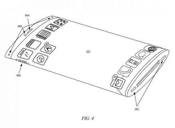 The curved display patent was granted to Apple in June, 2016. iPhone8-curved-display