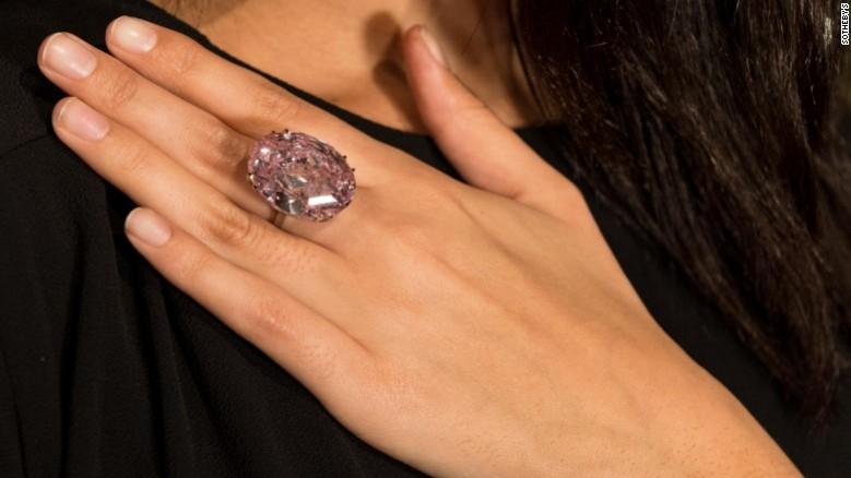 Pink Diamond, Sotheby's, auction