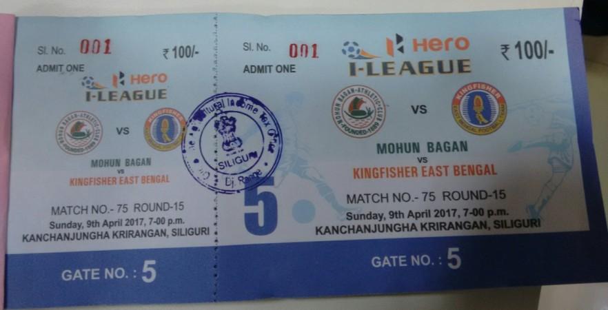 The BIG ticket mohun bagan, east bengal