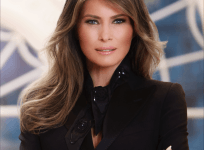 Melania Trump, Melania Trump official portrait, Melania Trump white house photo, Melania Trump white house photo photoshopped,
