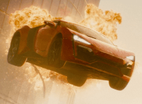 Lykan Hypersport stunt scene in Furious 7