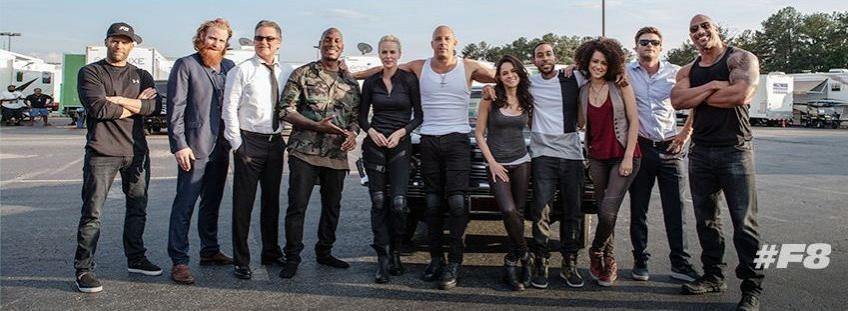 The Fate of the Furious cast during filming in Cuba The Fate of the Furious