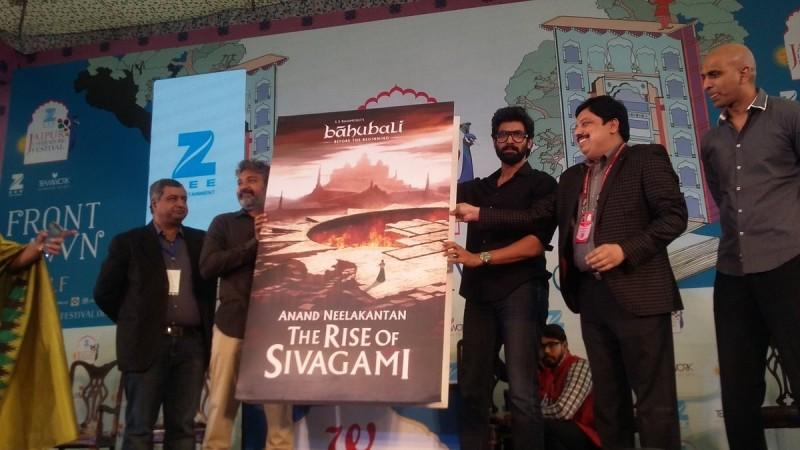 Rajamouli at The Rise of Sivagami book launch Rajamouli at The Rise of Sivagami book launch