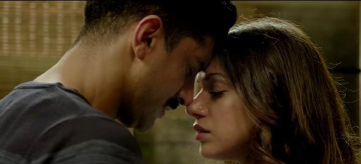 Farhan Akhtar and Aditi Rao Hydari in Wazir Farhan Akhtar and Aditi Rao Hydari