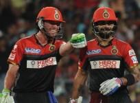 AB De Villiers, Virat Kohli, RCB, SRH, IPL 2017