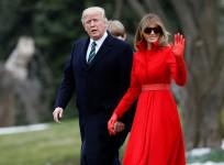 U.S. President Donald Trump and first lady Melania Trump
