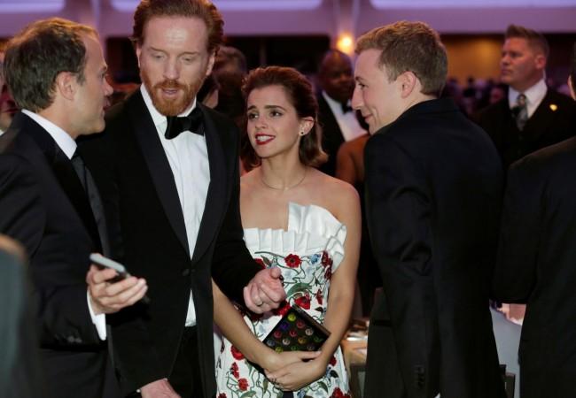 Actress Emma Watson attends the White House Correspondents' Association annual dinner in Washington, U.S., April 30, 2016. Actress Emma Watson attends the White House Correspondents' Association annual dinner in Washington, U.S., April 30, 2016.