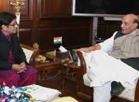 Kiran Bedi and Rajnath Singh