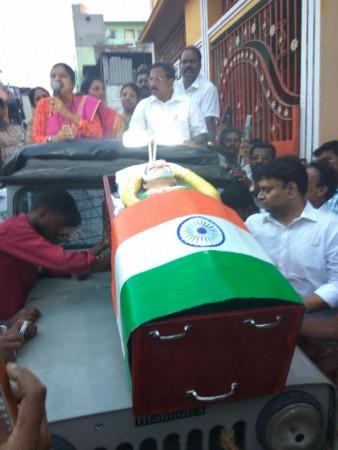 Jayalalithaa's mortal remains being used by the OPS camp to campaign for the RK Nagar bypolls. Jayalalithaa