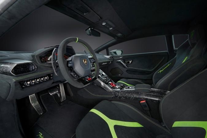 Lamborghini Huracan Performante interior Lamborghini Huracan Performante