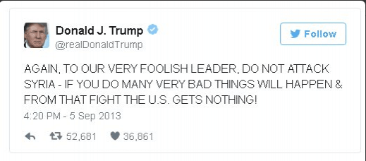 Trump Tweet