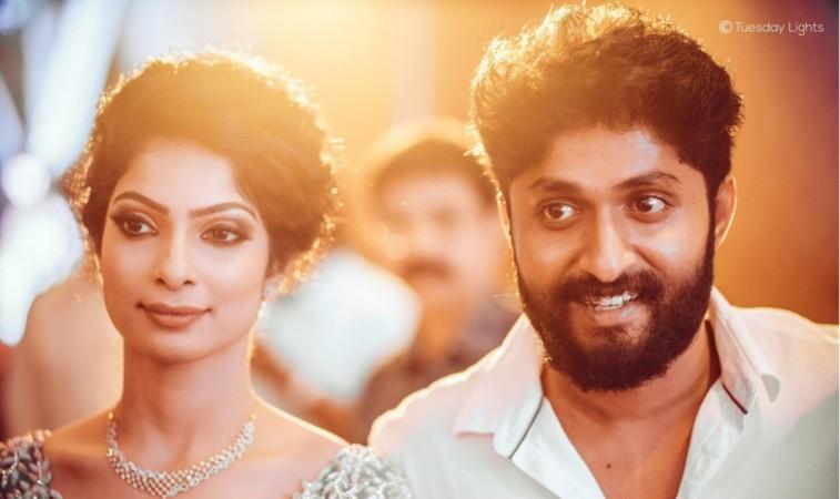 Dhyan Sreenivasan and Arpita Sebastian get married in Kannur. Dhyan Sreenivasan, Arpita Sebastian, Dhyan Sreenivasan wedding