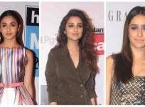 Alia Bhatt, Parineeti Chopra and Shraddha Kapoor