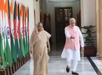 Prime Minister Narendra Modi and Bangladesh Prime Minister Sheikh Hasina