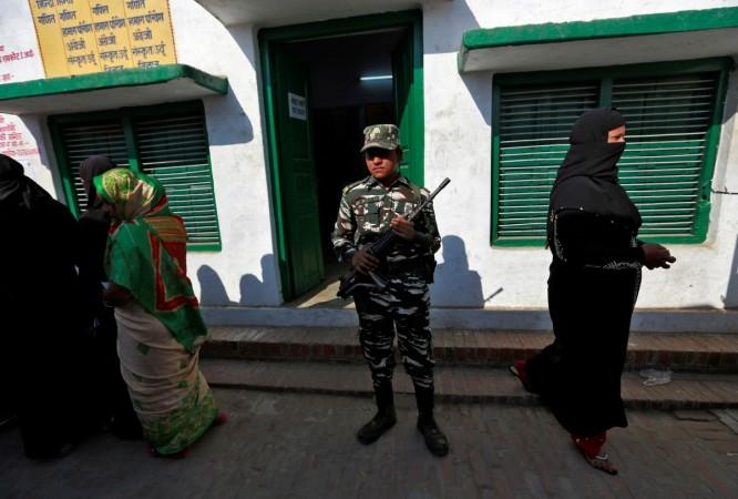 People vote during the state assembly election, in the town of Ayodhya, in the state of Uttar Pradesh, India, February 27, 2017. ayodhya election, babri masjid, ram mandir