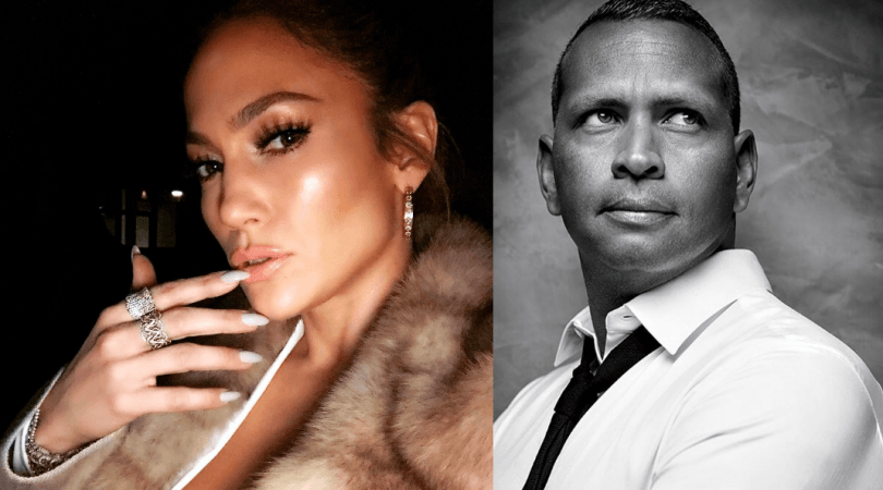 Jennifer Lopez and Alex Rodriguez