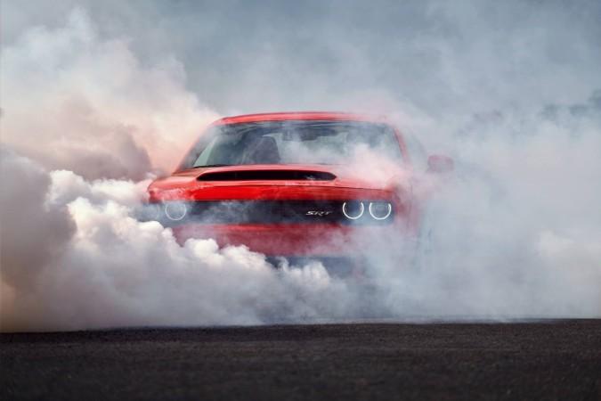 2018 Dodge Challenger SRT Demon teaser 2018 Dodge Challenger SRT Demon