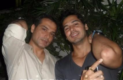 Dino Morea and Nicolo Morea Dino Morea and Nicolo Morea
